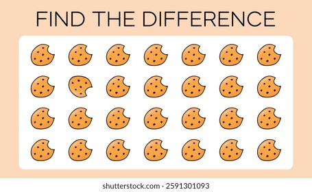 game. a child's game. find the difference. search among the drawings. a child's puzzle. vector. puzzle. A fun game. an easy game for kids.