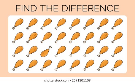 game. a child's game. find the difference. search among the drawings. a child's puzzle. vector. puzzle. A fun game. an easy game for kids.