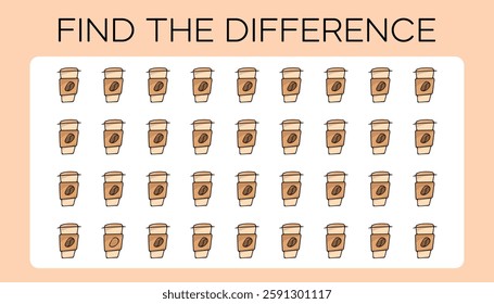 game. a child's game. find the difference. search among the drawings. a child's puzzle. vector. puzzle. A fun game. an easy game for kids.