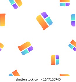 Game Com Cryptocurrency Coin Sign Seamless Pattern