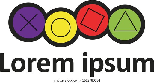 Game Company Logo Vector Design