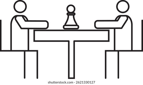 A game or competition between players.