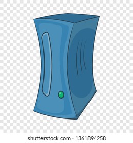 Game computer icon. Cartoon illustration of computer vector icon for web design