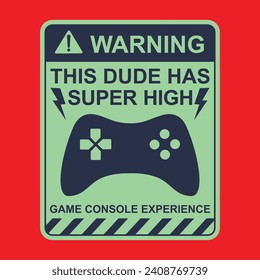 game console alert warning board