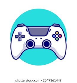 Game Console Cartoon Vector Icon Illustration. Technology 
Object Icon Concept Isolated Premium Vector. Flat Cartoon 
Style 