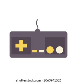 game console classic retro video gaming player vector illustration design eps.10