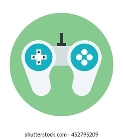 Game Console Colored Vector Icon