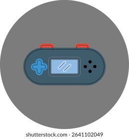 Game Console Colorful Icon Style