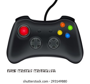 game console controller vector