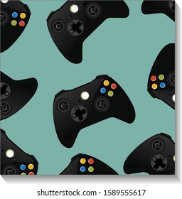 game console design for background