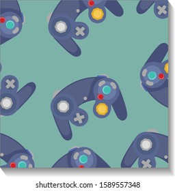game console design for background