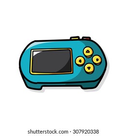 game console doodle