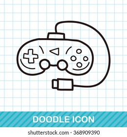 game console doodle