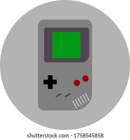 Game Console Flat Design Vector