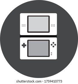 Game Console Flat Design Vector