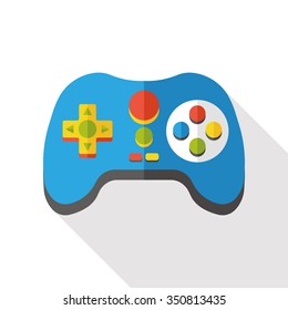 Game console flat icon