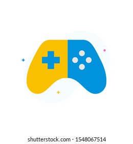 Game console flat icon. Ready to use for website mobile app presentation and any other projects. Suitable for any user interface and user experience :)