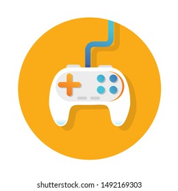 Game console flat icon vector design.