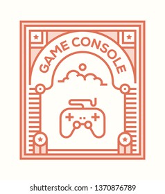 GAME CONSOLE ICON CONCEPT