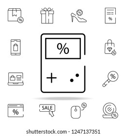 game console icon. cyber monday icons universal set for web and mobile