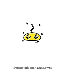 Game console icon deisgn vector 