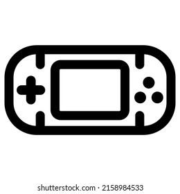 Game Console icon design, vector illustration, best used for presentations svg
