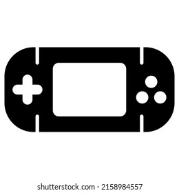 Game Console icon design, vector illustration, best used for presentations svg