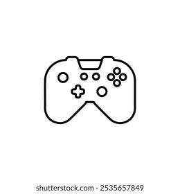 game console icon Flat logo isolated symbol