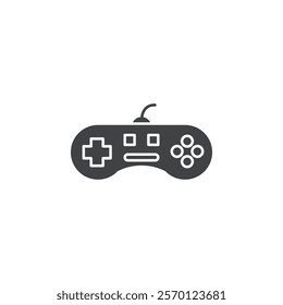 game console icon Flat logo set collection