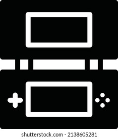 Game Console Icon, Gaming Sign And Symbol Isolated On White Background. Game Icon for Mobile Apps.