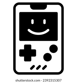 game console icon illustration for web app, etc