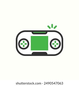 game console icon, isolated glyph icon theme gadget
