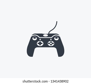 Game console icon isolated on clean background. Game console icon concept drawing icon in modern style. Vector illustration for your web mobile logo app UI design.