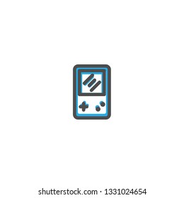 Game Console Icon Line Design. E Commerce icon vector illustration design
