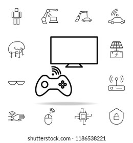 game console icon. New Technologies icons universal set for web and mobile