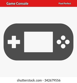 Game Console Icon. Professional, pixel perfect icon optimized for both large and small resolutions. EPS 8 format.