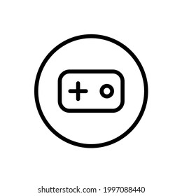 Game console icon with rounded style