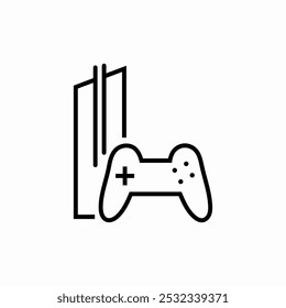 game console icon sign vector