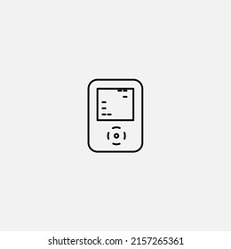 Game console icon sign vector,Symbol, logo illustration for web and mobile
