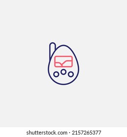 Vector de signo de icono de consola de juegos,Símbolo, ilustración de logotipo para web y móvil