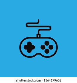game console icon vector