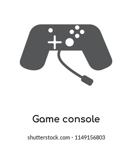 Game console icon vector isolated on white background for your web and mobile app design, Game console logo concept