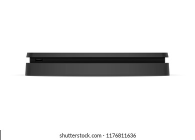 Game console isolated on white background. Vector illustration. Eps 10.