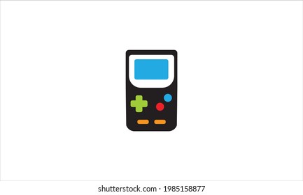 diseño vectorial de iconos de consola de juegos y joystick 