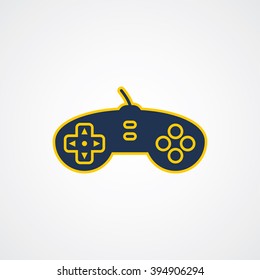game console game joystick theme vector art illustration