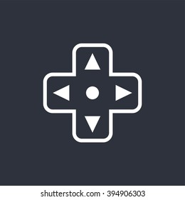 game console game joystick theme vector art illustration