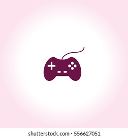 Game console joystick Vector Icon.