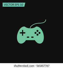 Game console joystick Vector Icon.