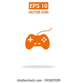 Game console joystick Vector Icon.