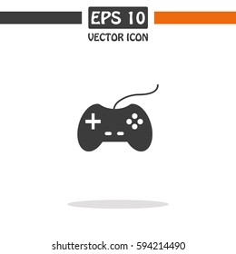 Game console joystick Vector Icon.